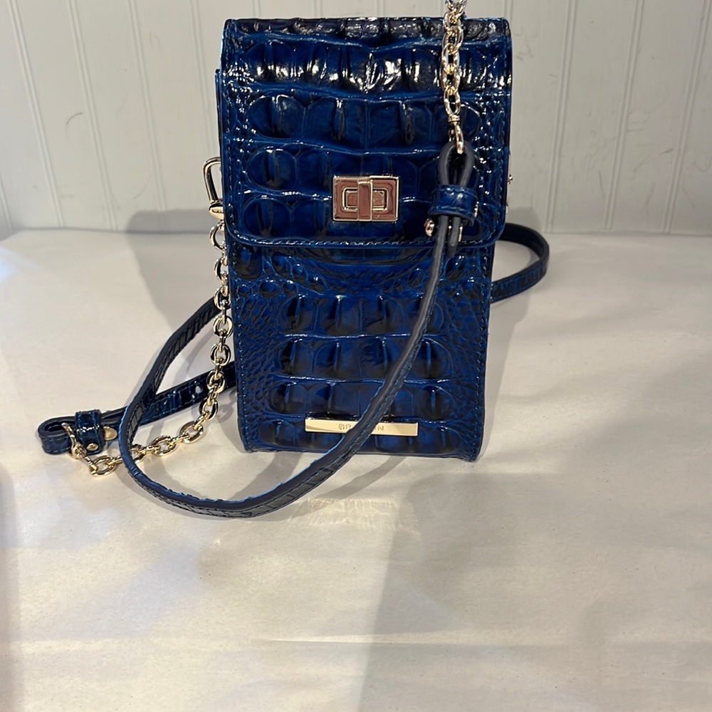 Brahmin, Madison Sapphire Melbourne Crossbody, NWOT